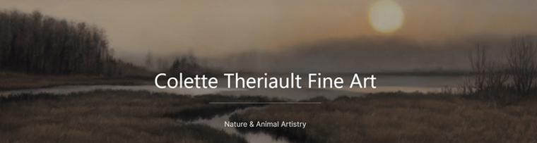 Pet portraits, wildlife art, animal art, paintings and drawings by Colette Theriault