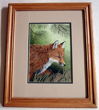 Red Fox Wildlife Art