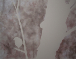 chickadee painting step 1