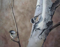 chickadee painting step 4